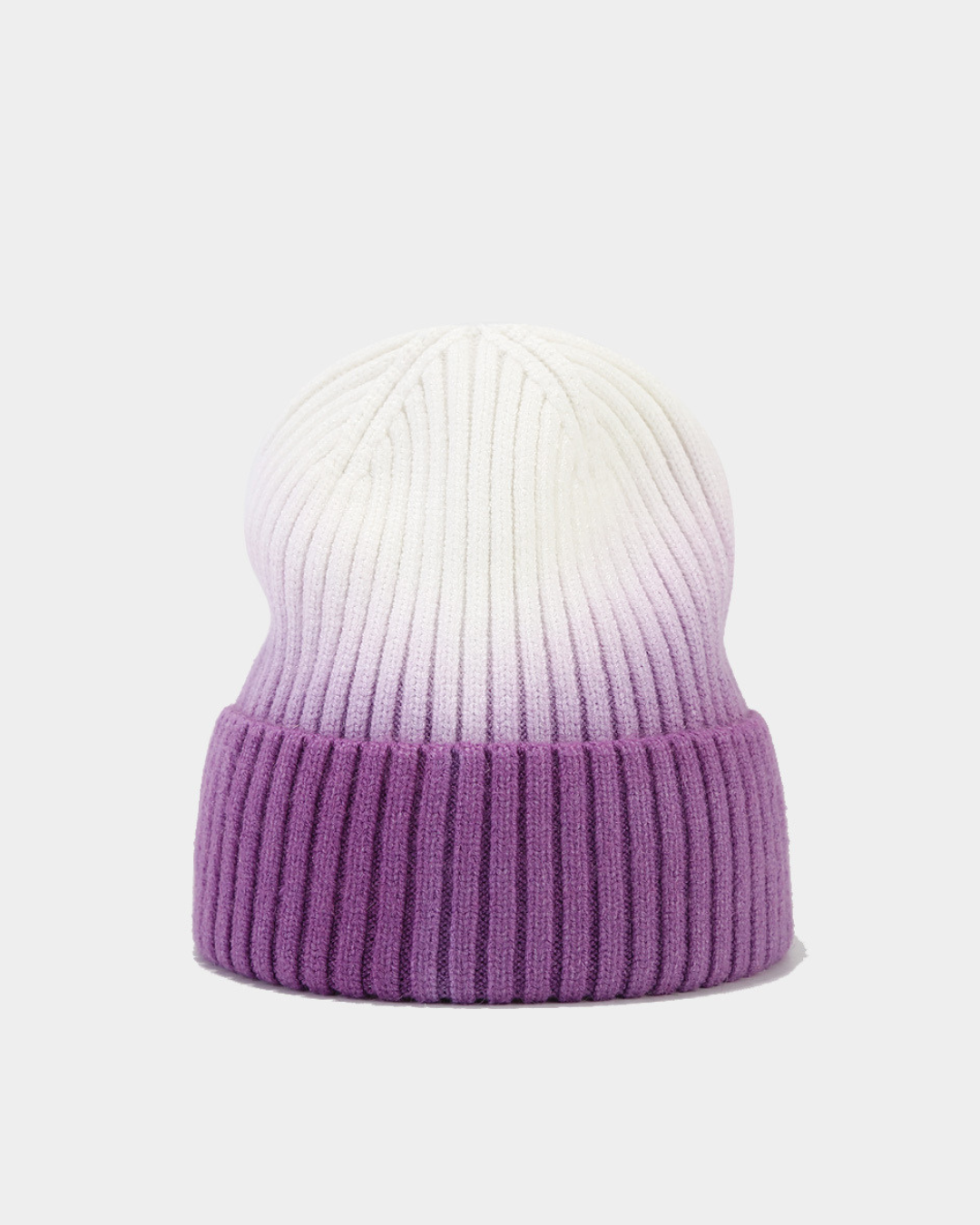 Dip dye beanie