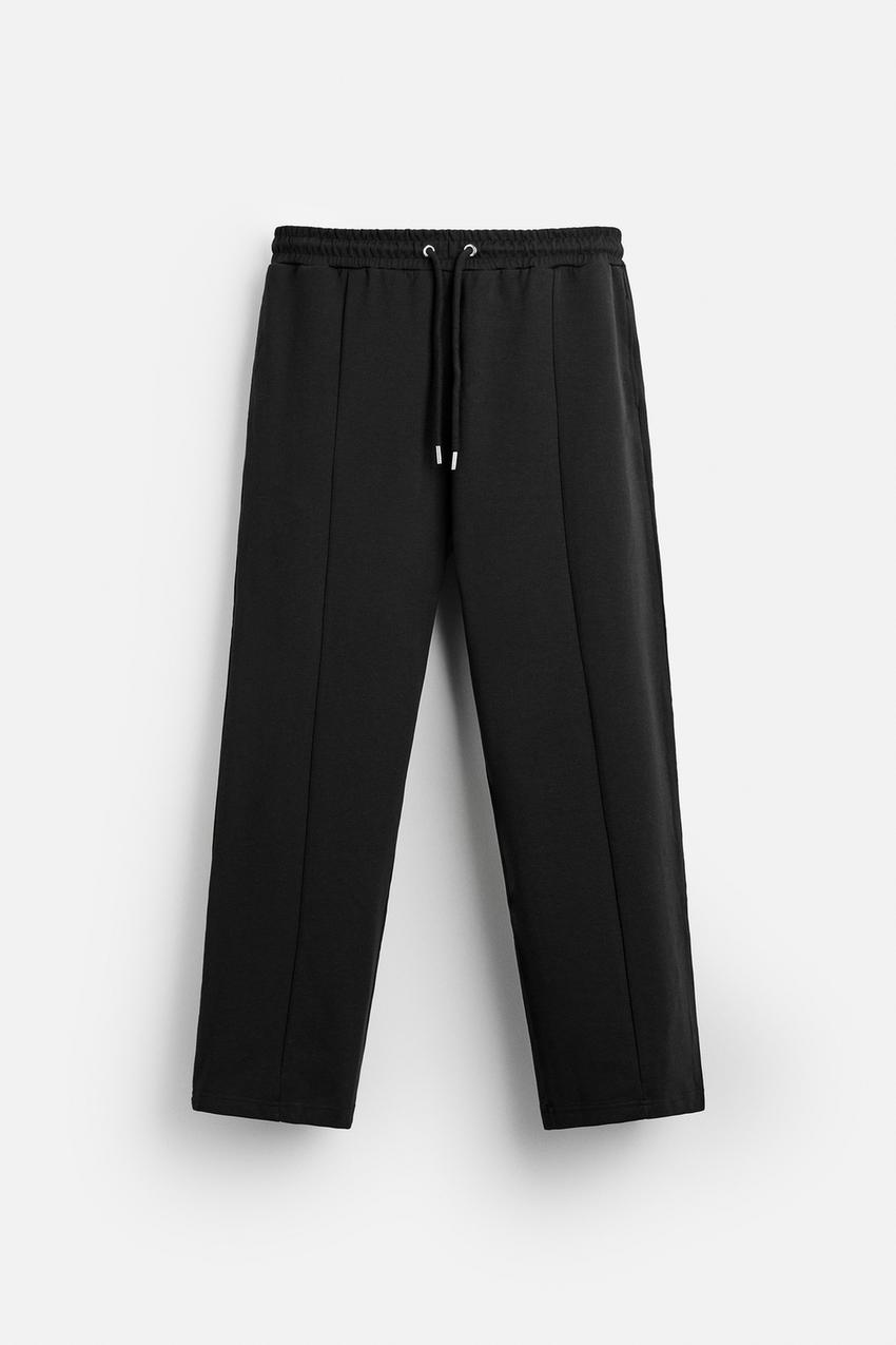 Zara Relaxed fit joggers with seam