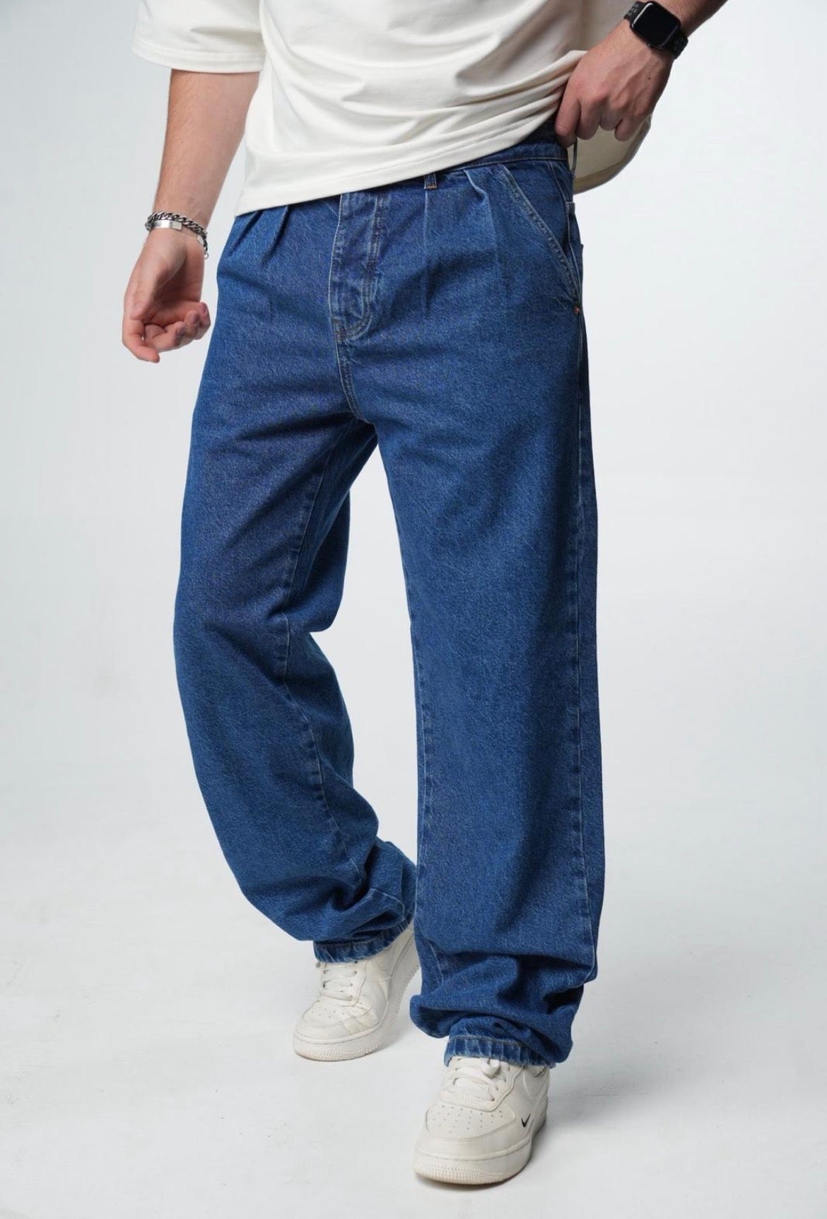 2Y premium pleated jean