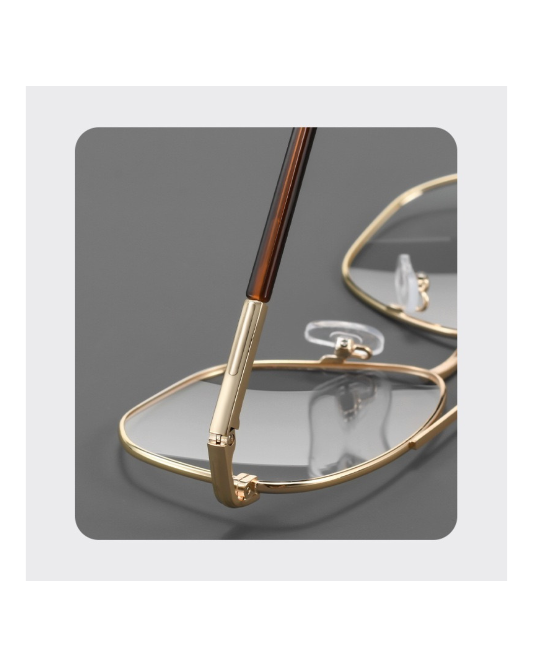 Square aviator glasses