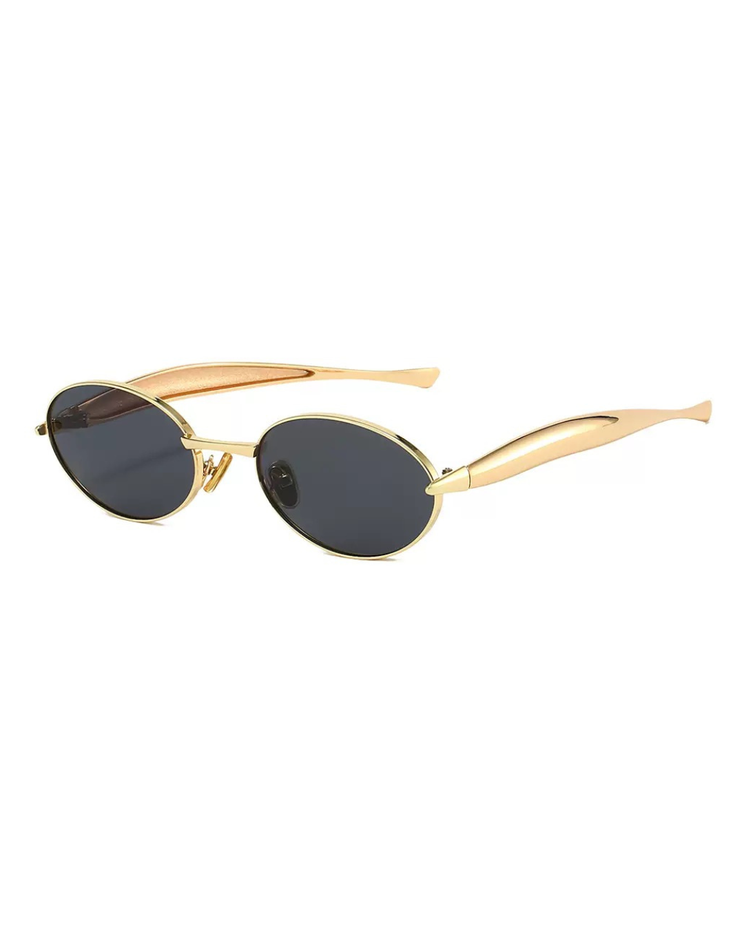Metal round lens glasses