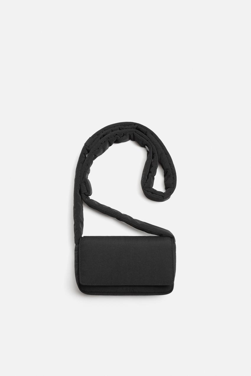 Zara Nylon mini crossbody bag