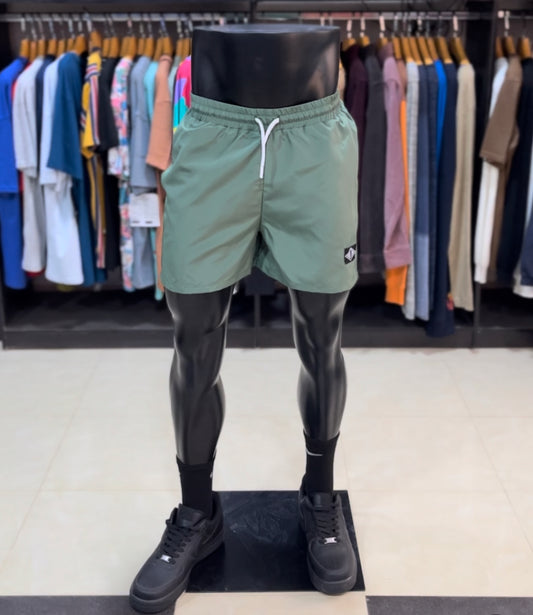 Boohoo swim short in khaki green