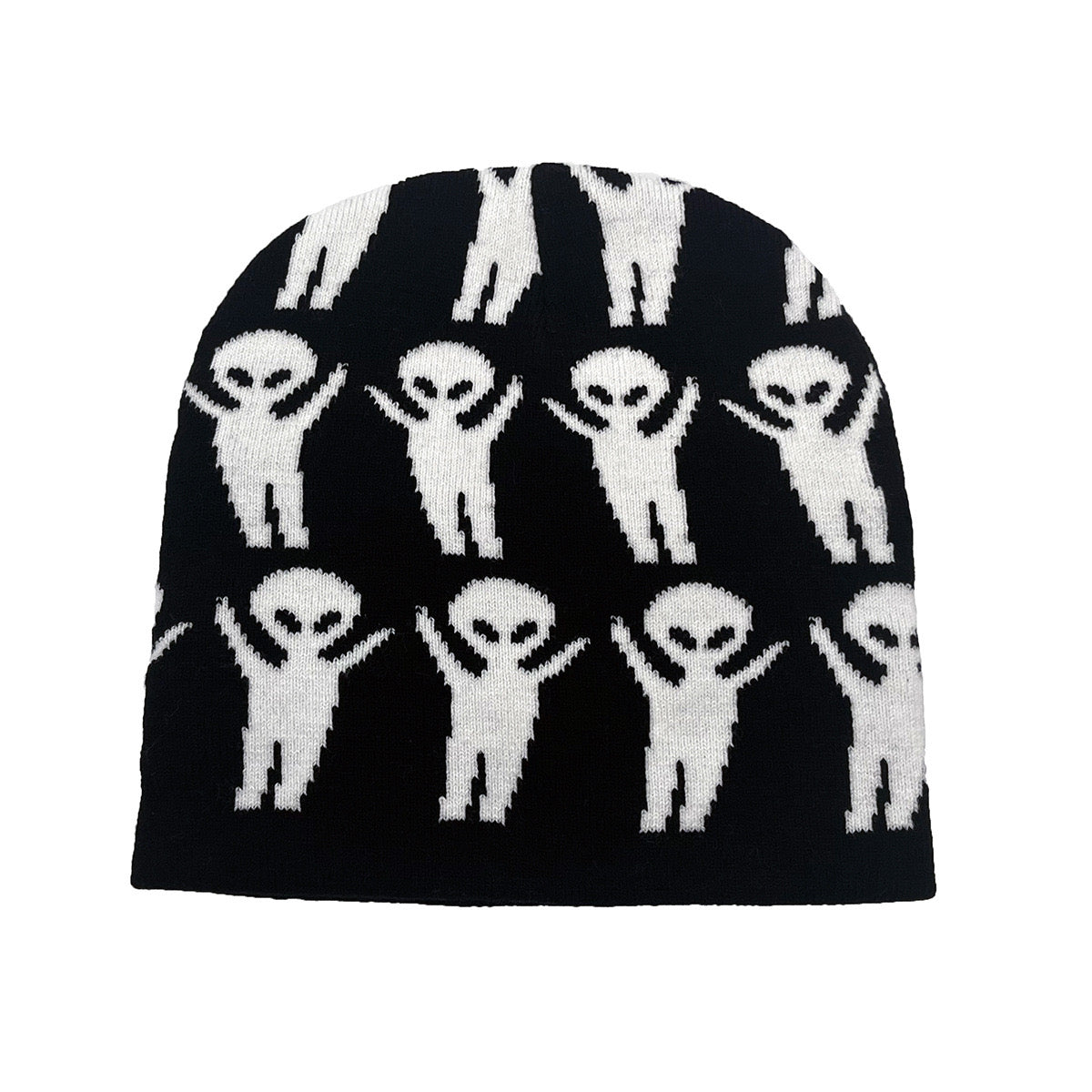 Alien jacquard beanie