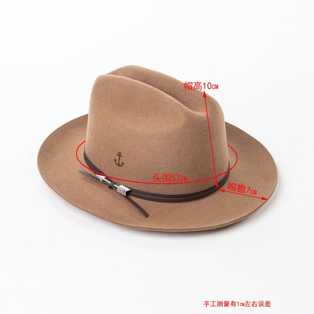 Trooper short brim hat