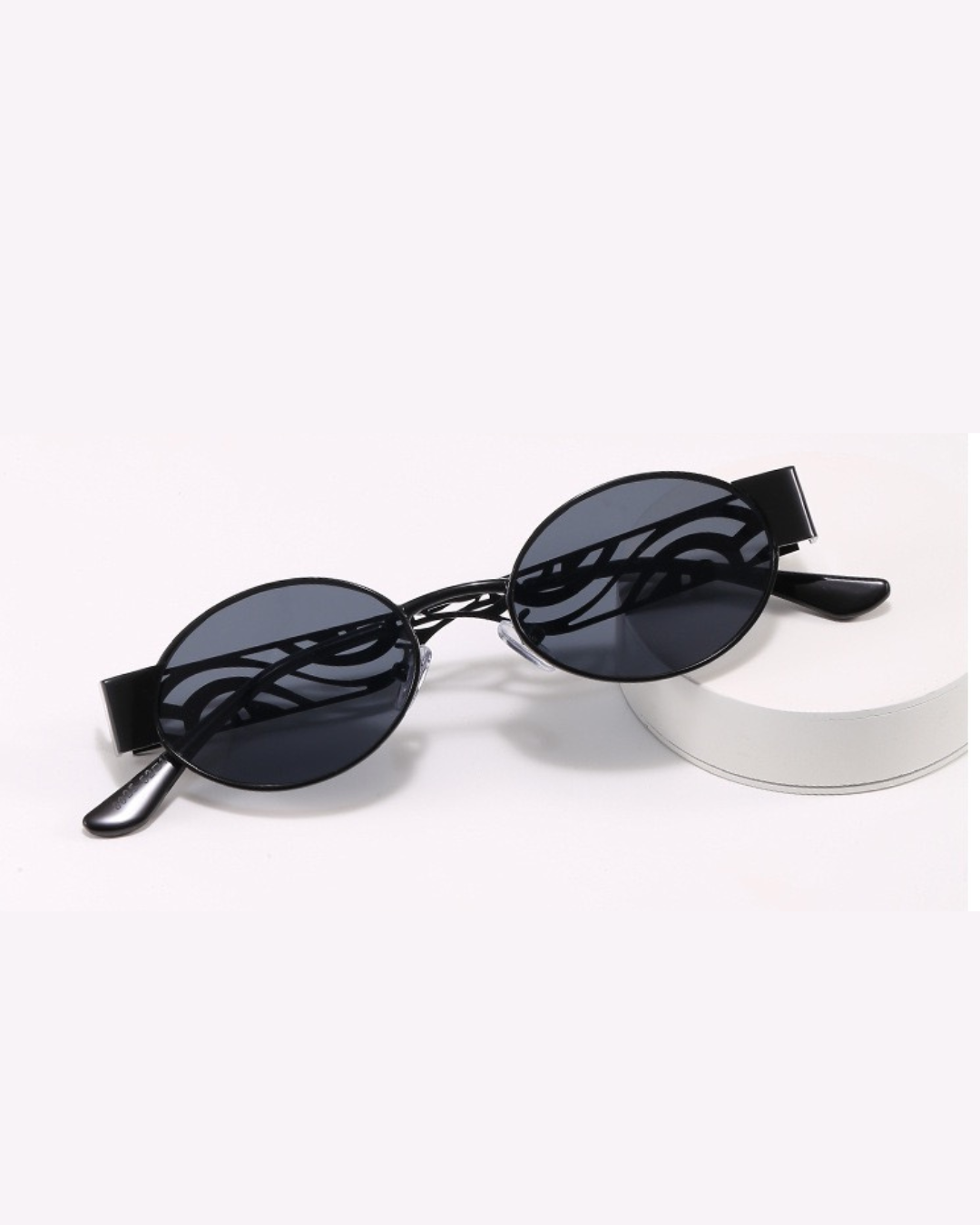 Round metal design glasses