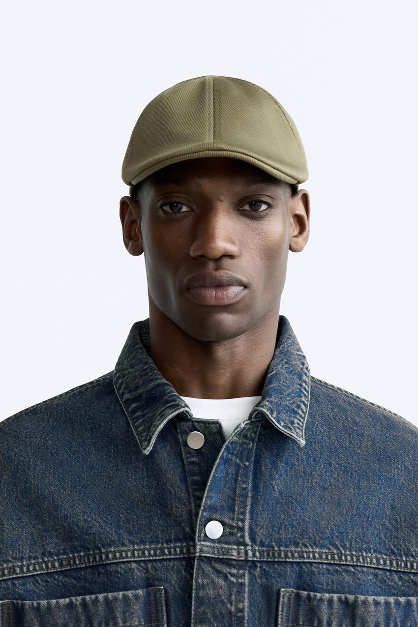 Zara corduroy gatsby hat