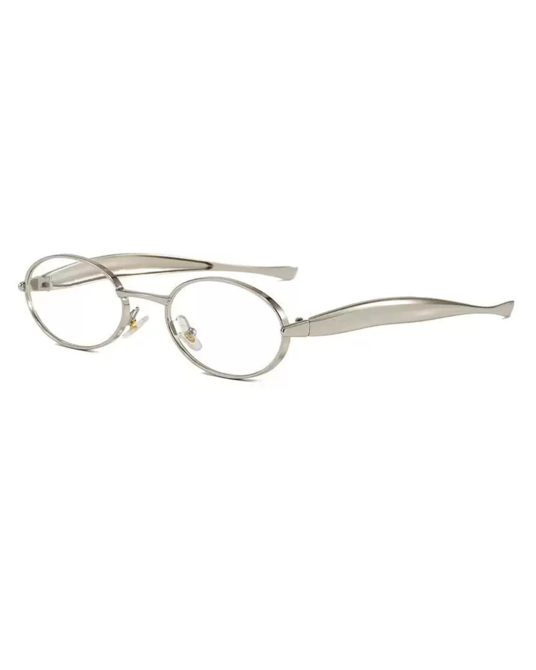 Metal round lens glasses