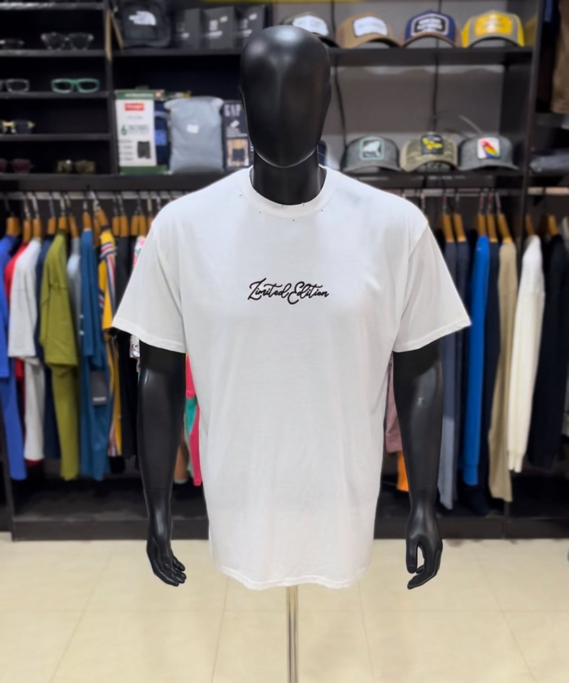 Boohoo limited edition distressed tee
