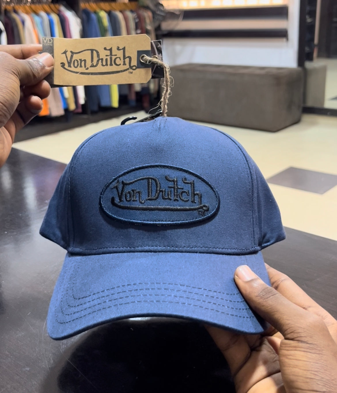 VonDutch VD patch dad hat