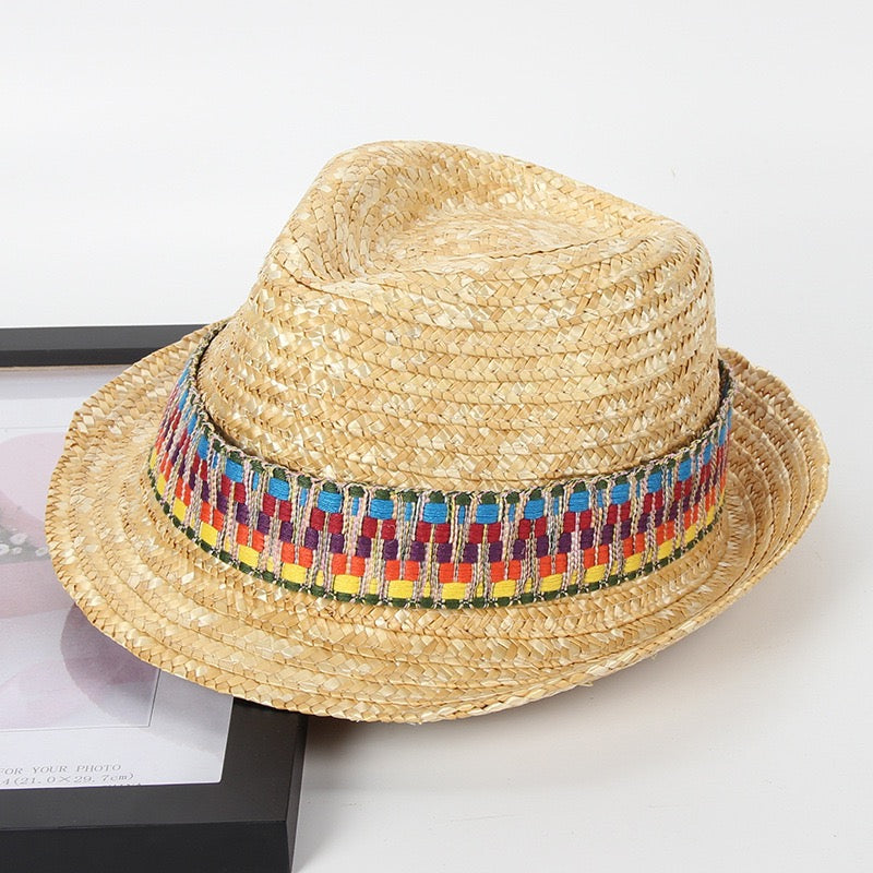 Hard straw hat