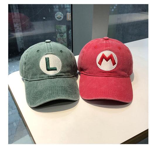 Supermario SM washed dad hat