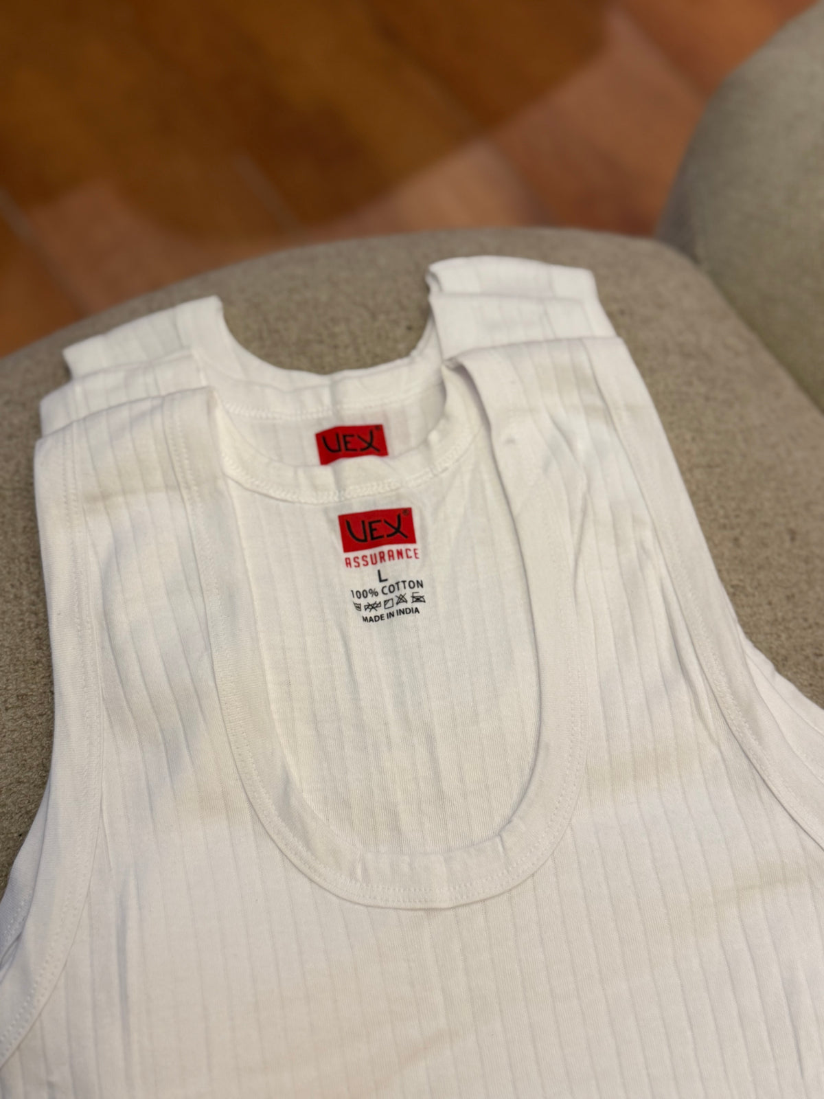 Pack of 3 cotton singlet