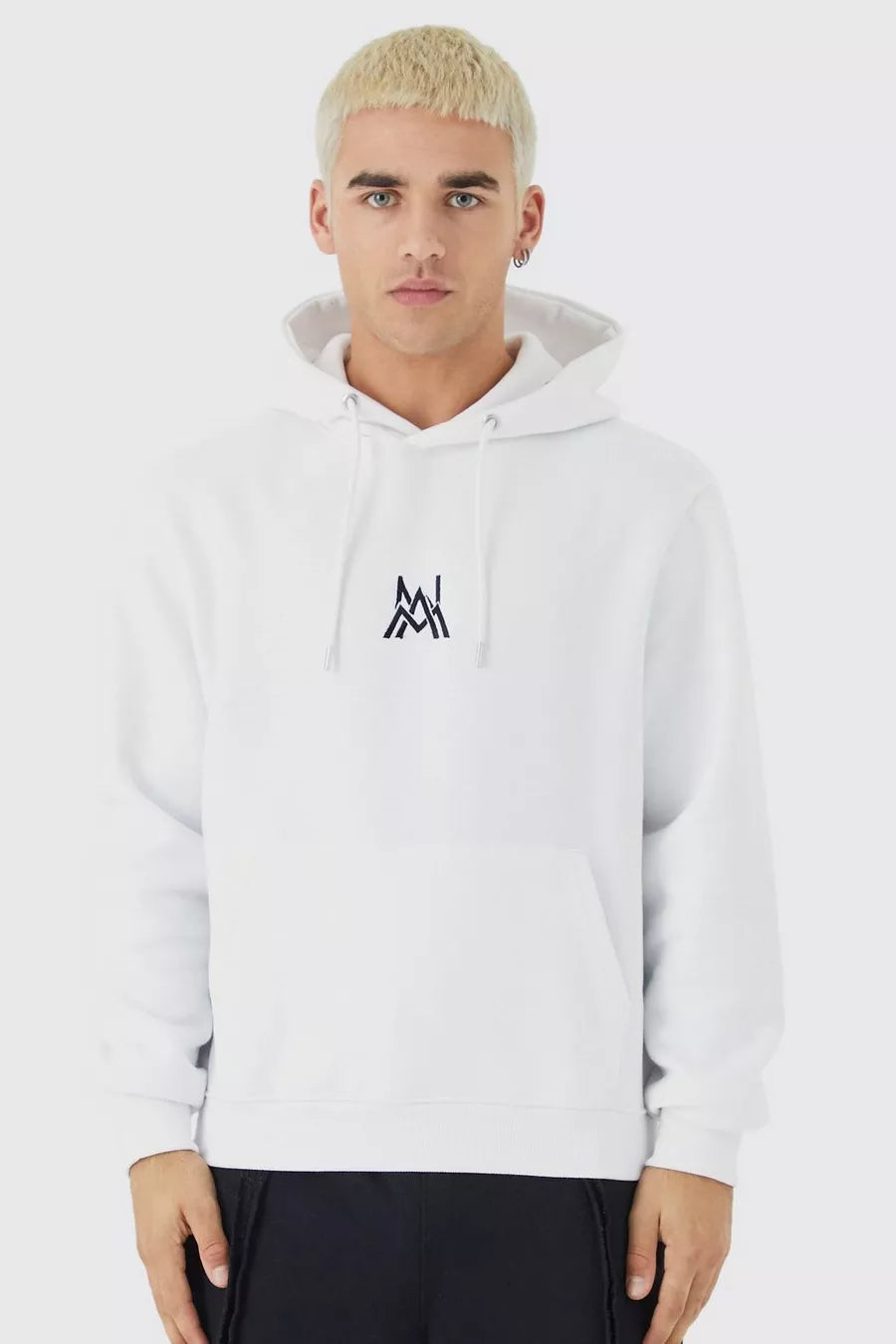 Boohoo BOXY BASIC HOODIE