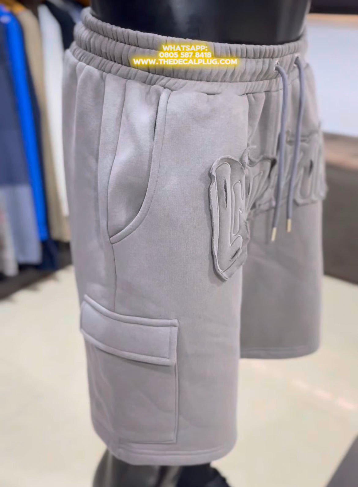 Boohoo distressed patch  cargo short