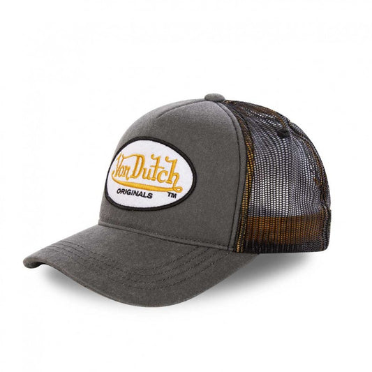 VonDutch VD Originals yellow stitch trucker 
Size: Adjustable