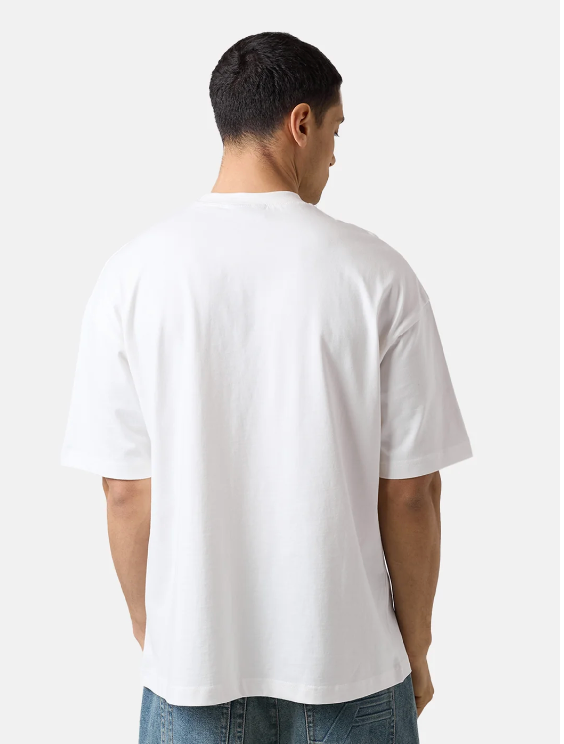 280GSM oversized cotton boxy plain t- shirt