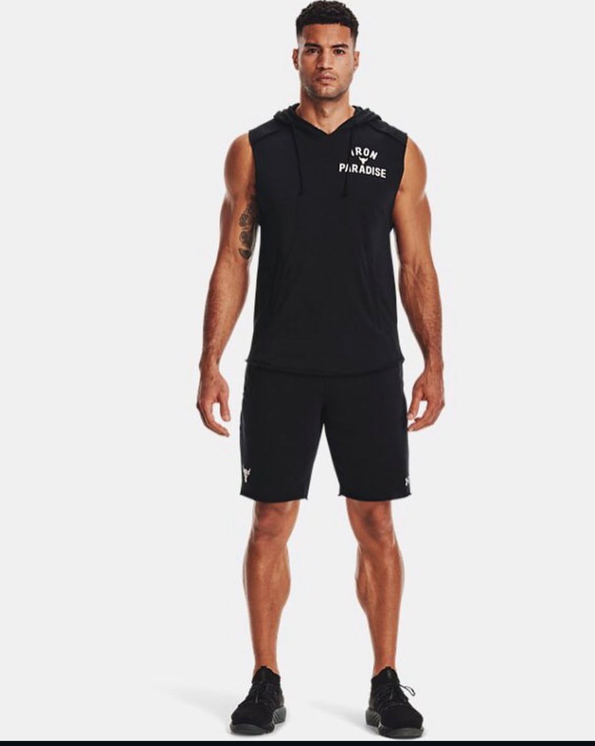 UA iron paradise hooded sleeveless