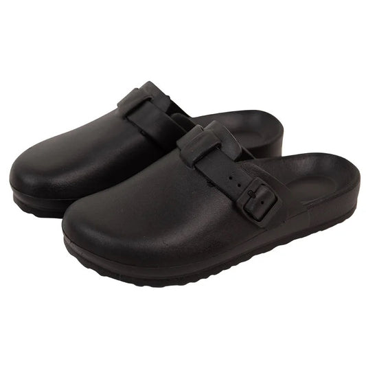 Buckle EVA rubber comfort Mule