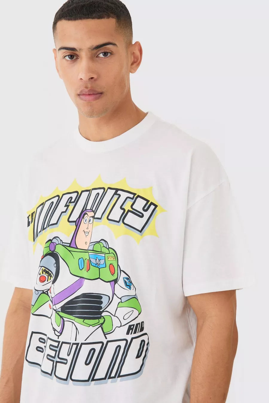 Boohoo buzz oversized graphic tee