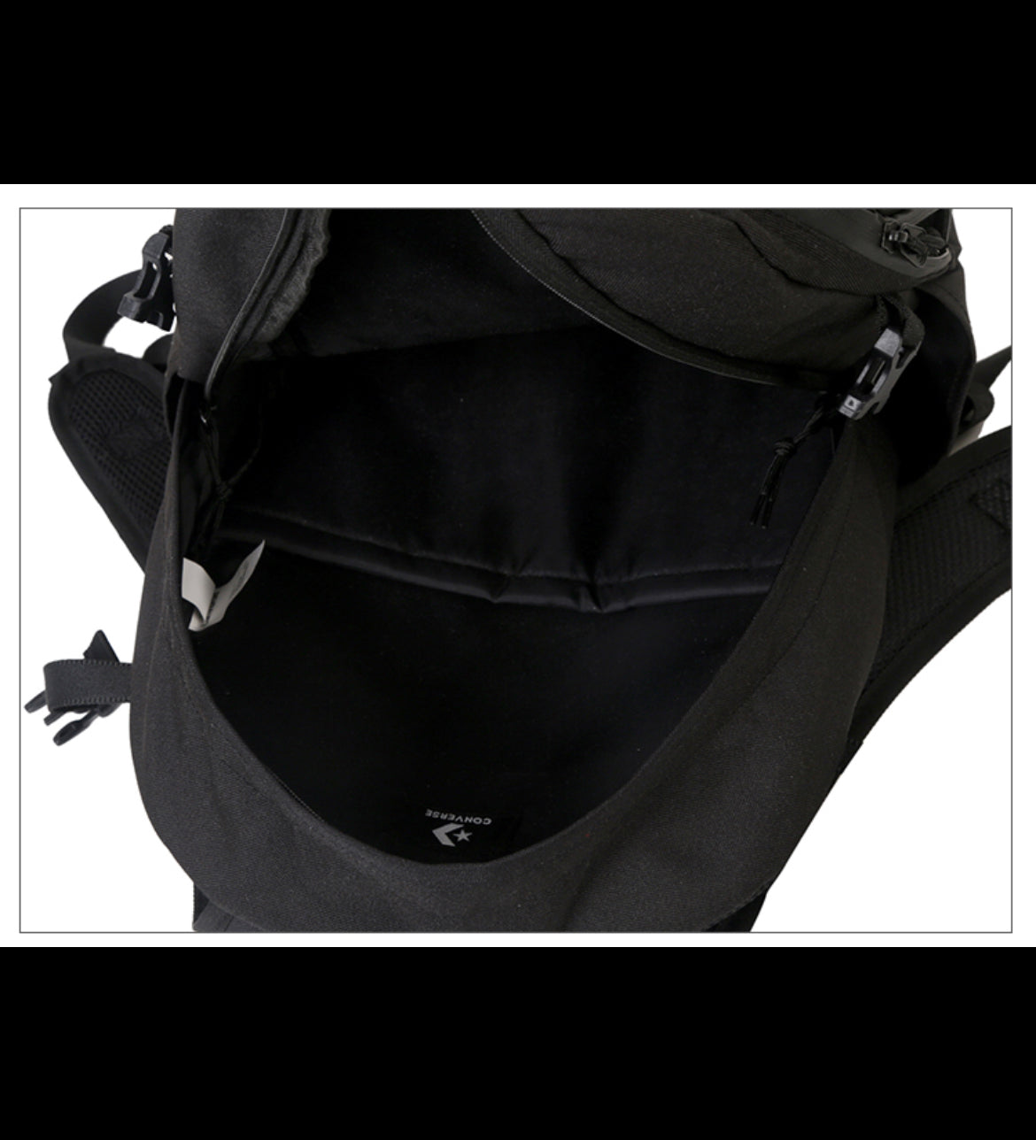 Converse STRAIGHT EDGE BACKPACK BLACK