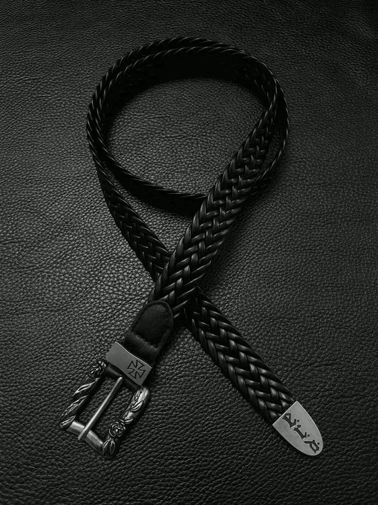 Woven slim belt