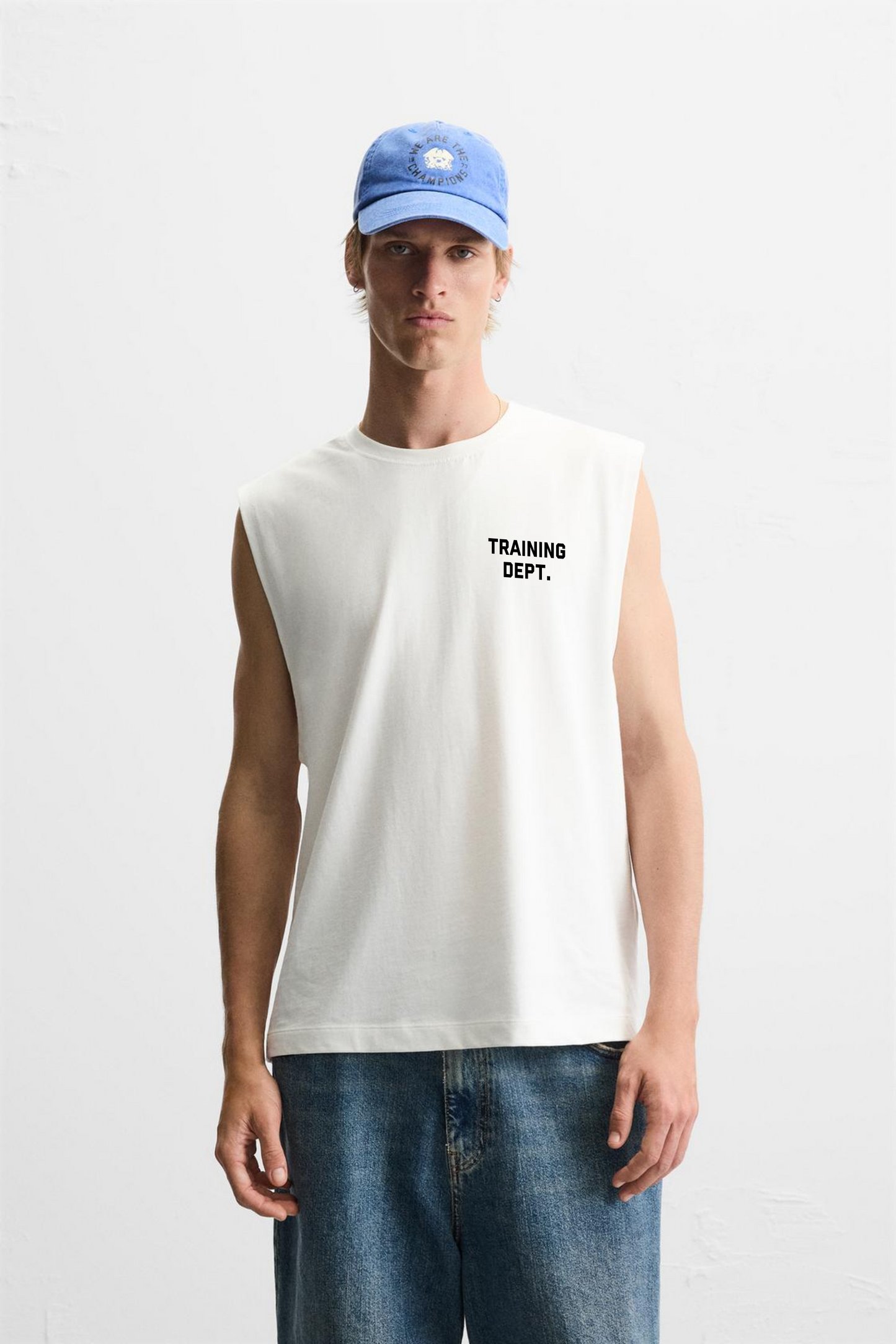 Reclaimed Yard Training Department Sleeveless tee