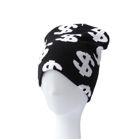 Dollar sign beanie