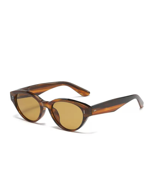 Cat eye acrylic tea lens glasses