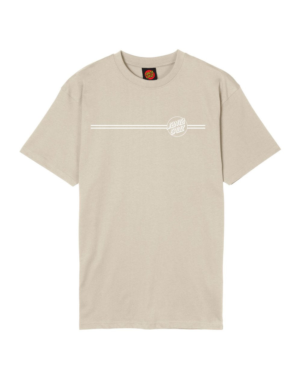 Santa Cruz SC opus chalk tee in carton
