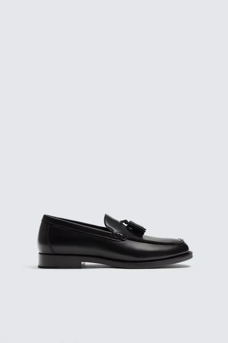 Zara tassel loafers