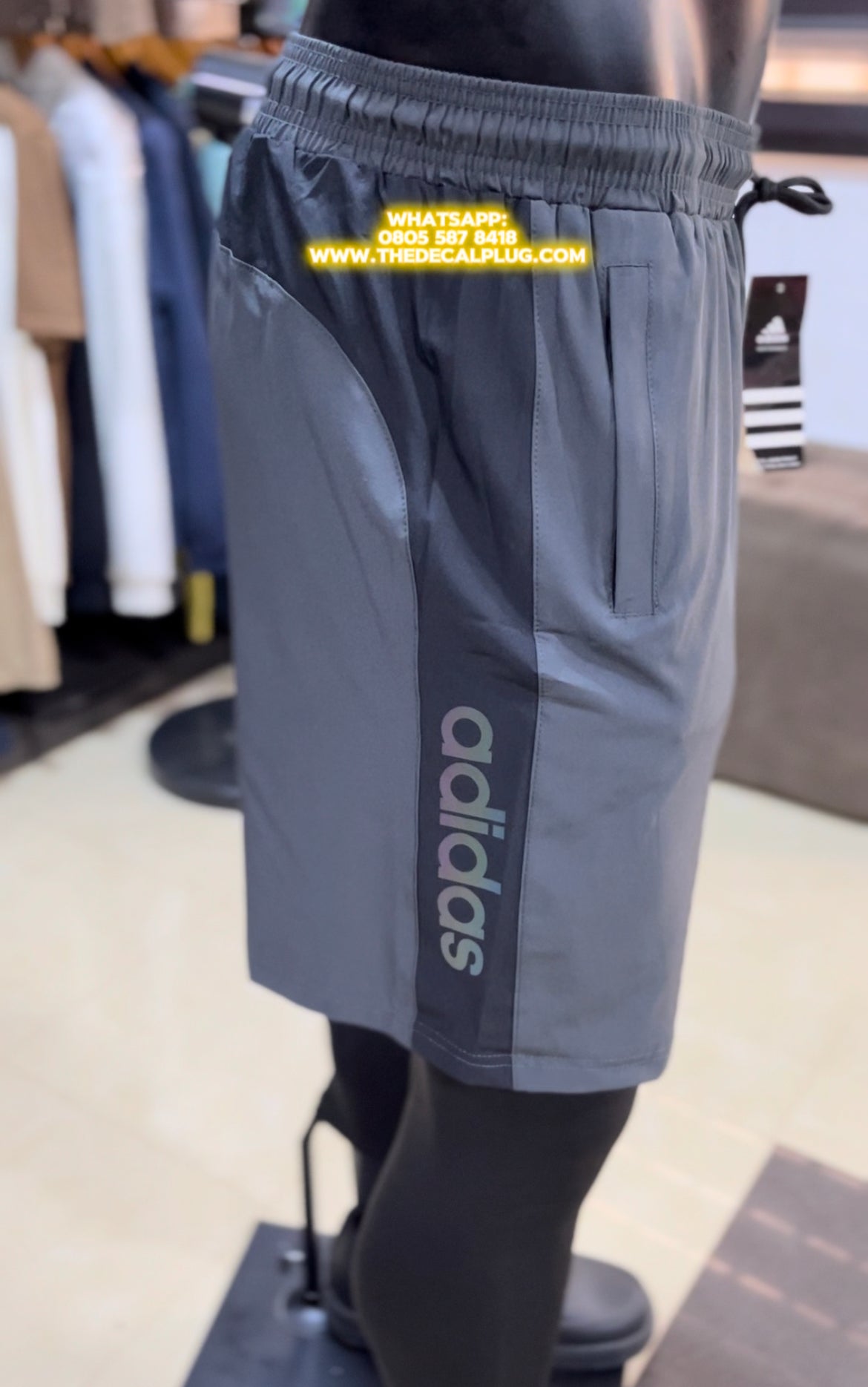 Adidas 2in1 fitness short with waistband