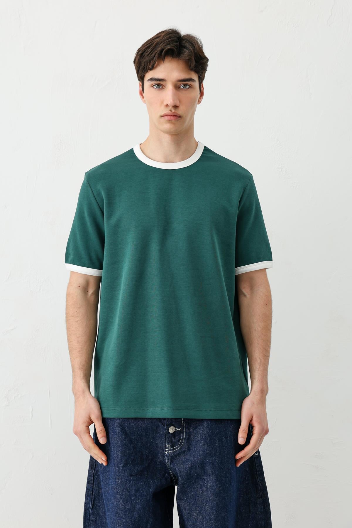 Vamos ringer cotton t shirt