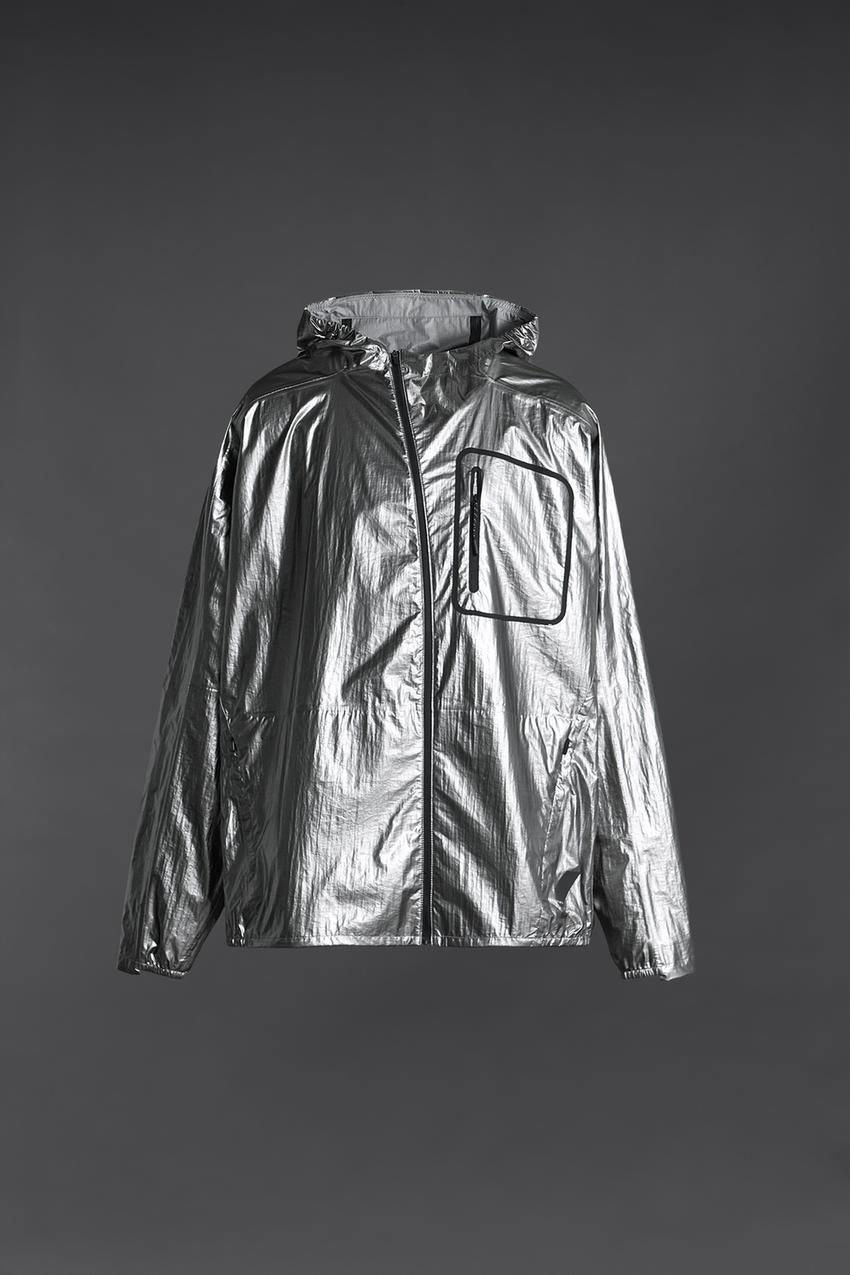 Zara tech windbreaker jacket