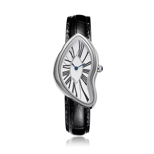 Medieval small dial leather watch