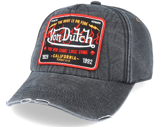 VonDutch Washed VD you win some dad hat