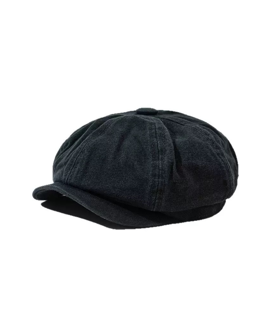 Denim gatsby hat