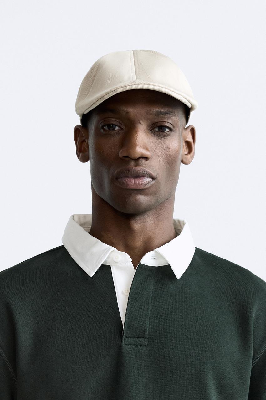 Zara corduroy gatsby hat