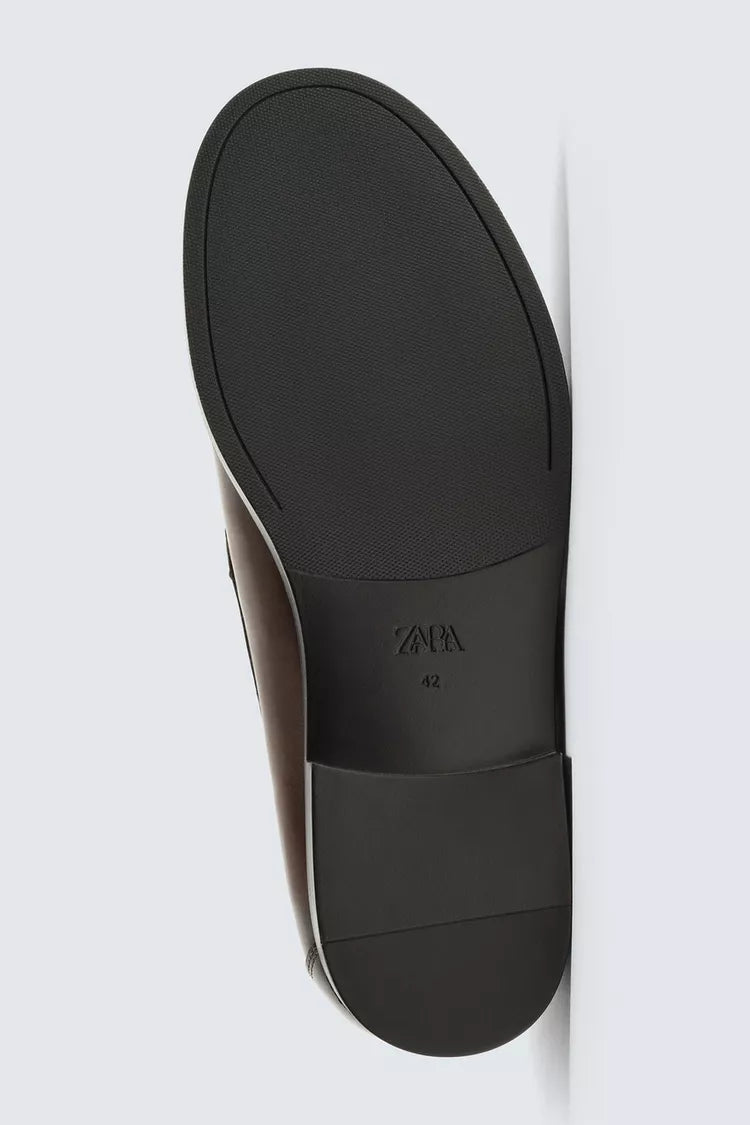 Zara tassel loafers