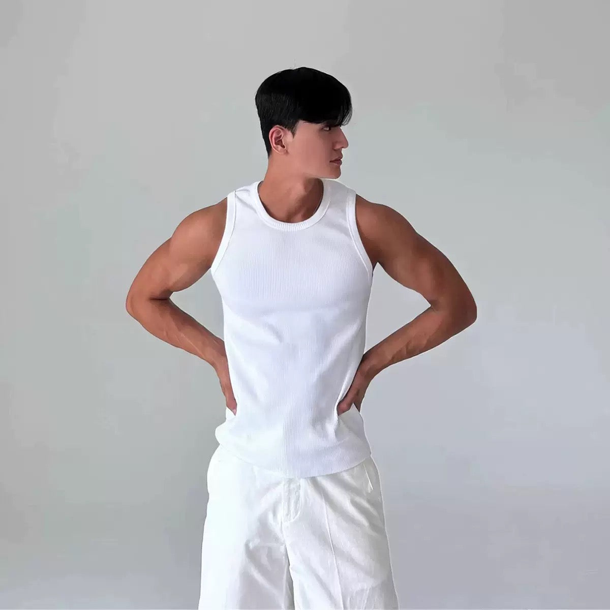 Ribbed tanktop
