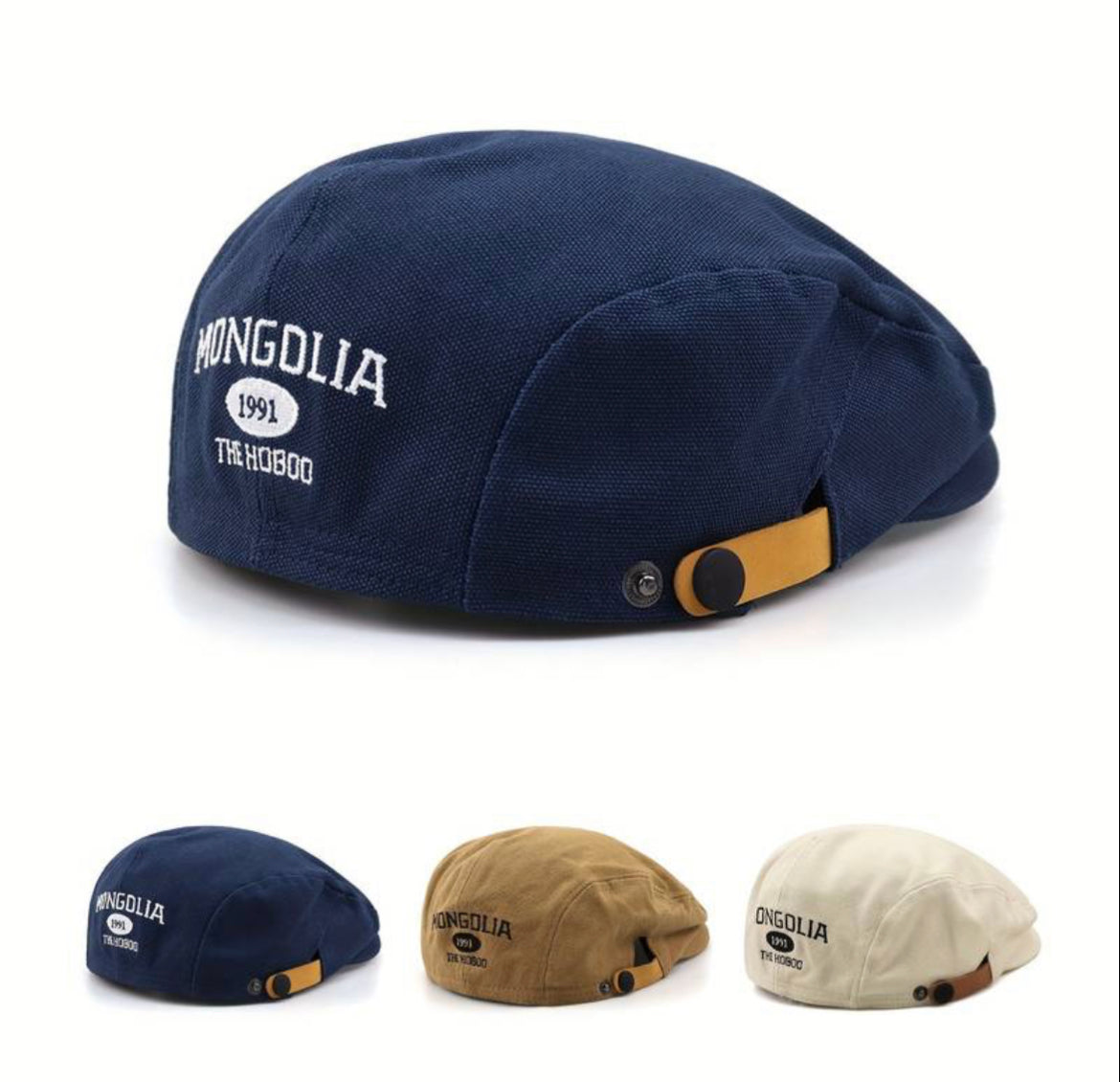 Mongolia adjustable gatsby hat