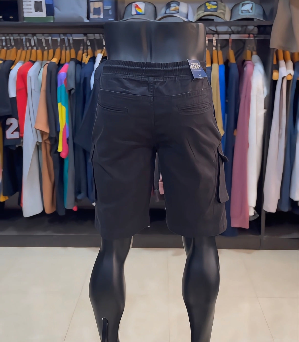 Indigo beast utility short