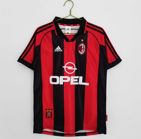 Ac Milan 1999 Home retro jersey