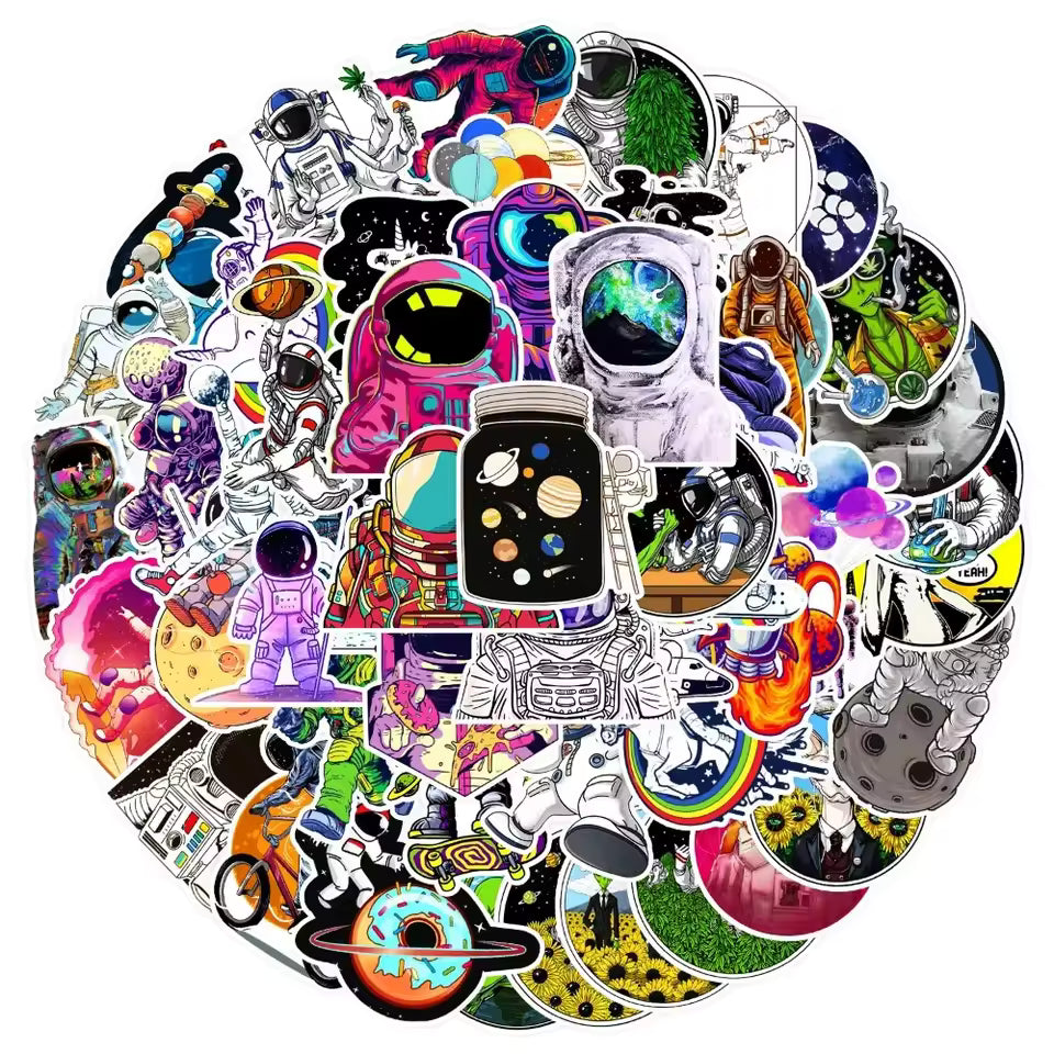 Cosmos pack of 100 stickers
