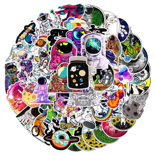 Cosmos pack of 100 stickers