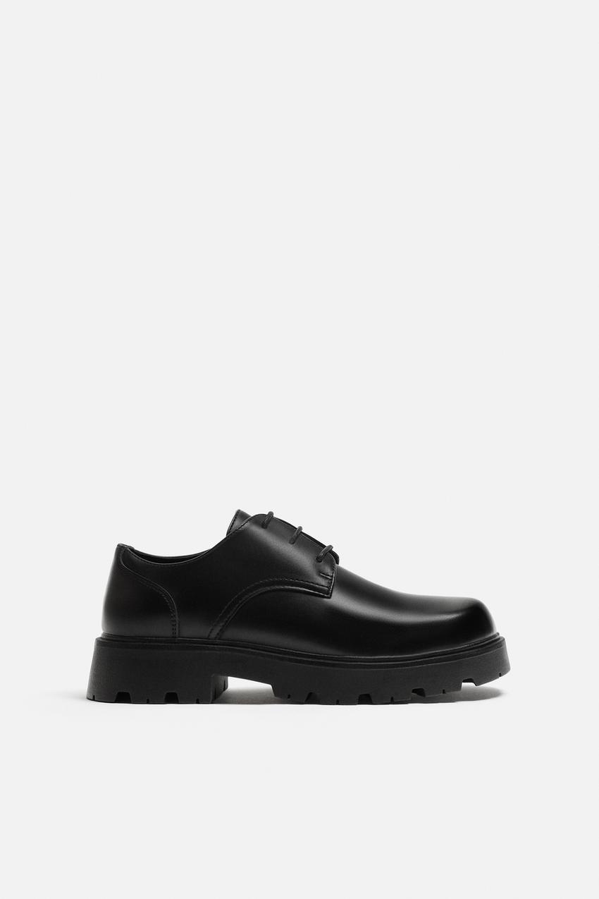 Zara Chunky sole shoe in black