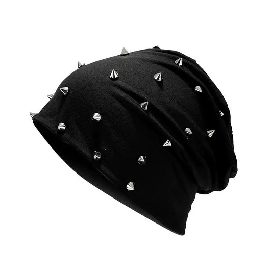 Studded skull cap
