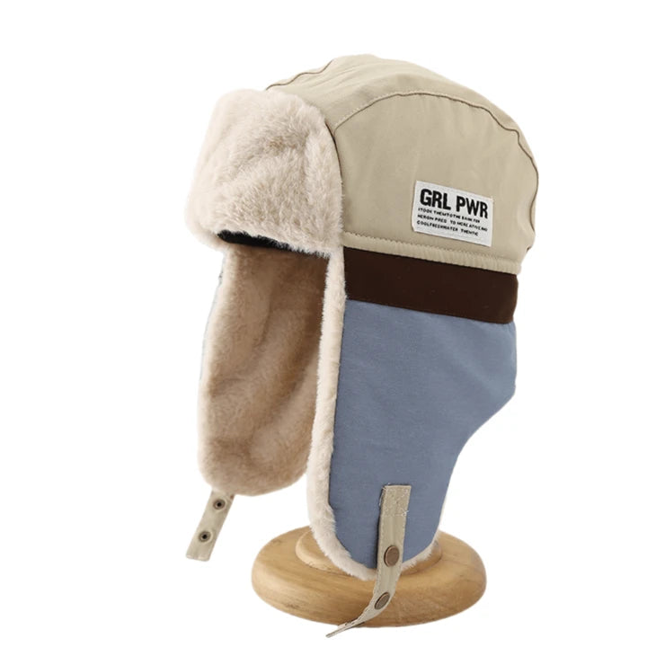 Block Colour Hat Colorblock trapper hat – Tdp.ng