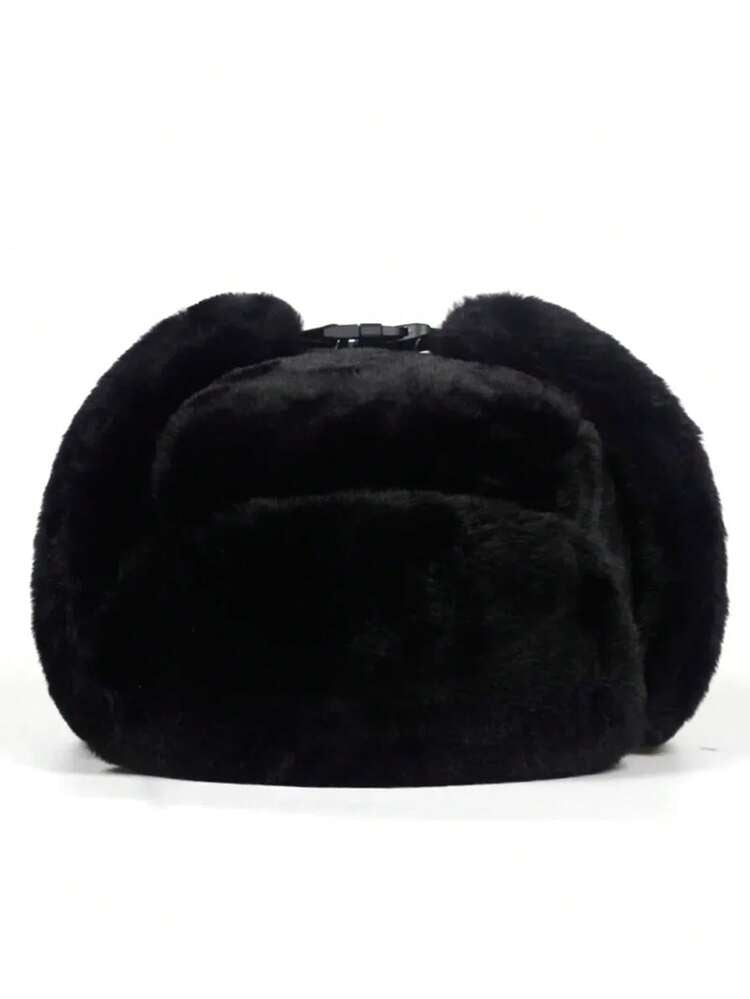 Winter trapper hat fur