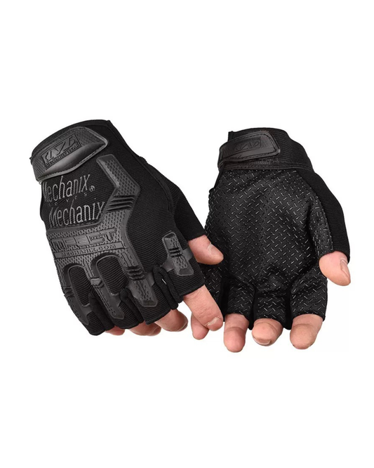 Grip half finger glove